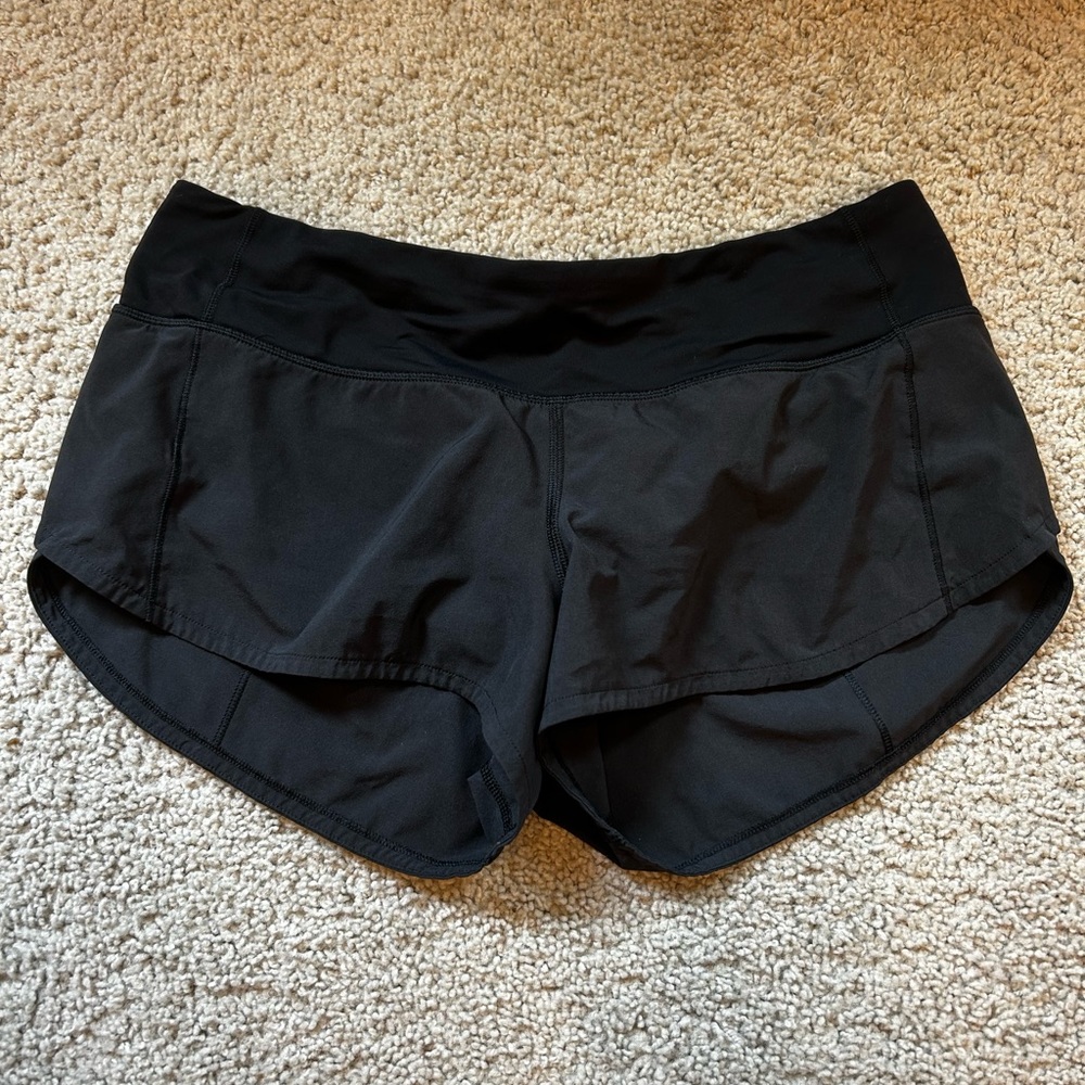 black low rise speed ups 2.5